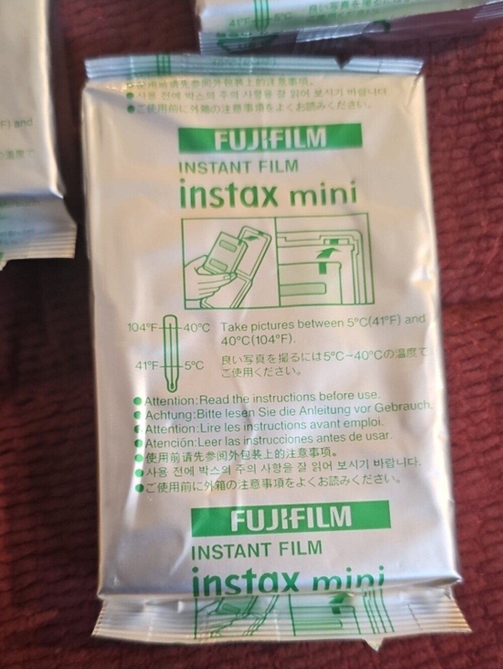 Fujifilm Instax Mini Film Pack -10 Shoots. Exp 2/2028!! - Picture 1 of 1